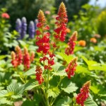 بذور زهرة السنانير (Amaranthus caudatus)