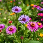 بذور زهرة السينتاوريا الزرقاء (Centaurea cyanus)