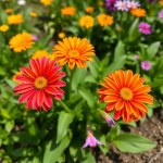Flower cm : Gazania rigens