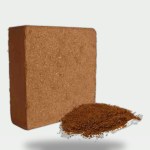 Coco Peat Block 100% Coconut Coir - 5kg Indian Origin