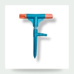Water-Pressure Lawn Sprayer with Hose Connector – 2 Spray Nozzles