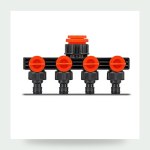 Garden Hose Quick Connector – Easy Snap-On Coupling