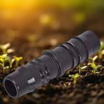 16mm Straight Connector for Irrigation Pipe – Connect & Repair (10 Pieces)