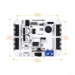 LSC-24 لوحة تحكم سيرفو رقمية 24 قناة – ذاكرة 16M ومتوافقة مع Arduino
