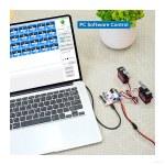 LSC-24 لوحة تحكم سيرفو رقمية 24 قناة – ذاكرة 16M ومتوافقة مع Arduino