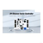 LSC-24 لوحة تحكم سيرفو رقمية 24 قناة – ذاكرة 16M ومتوافقة مع Arduino